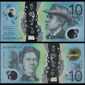 10 dollar australian banknote